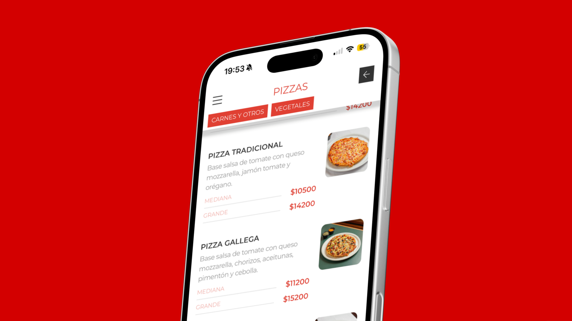 Desarrollo Web / Carta QR Web